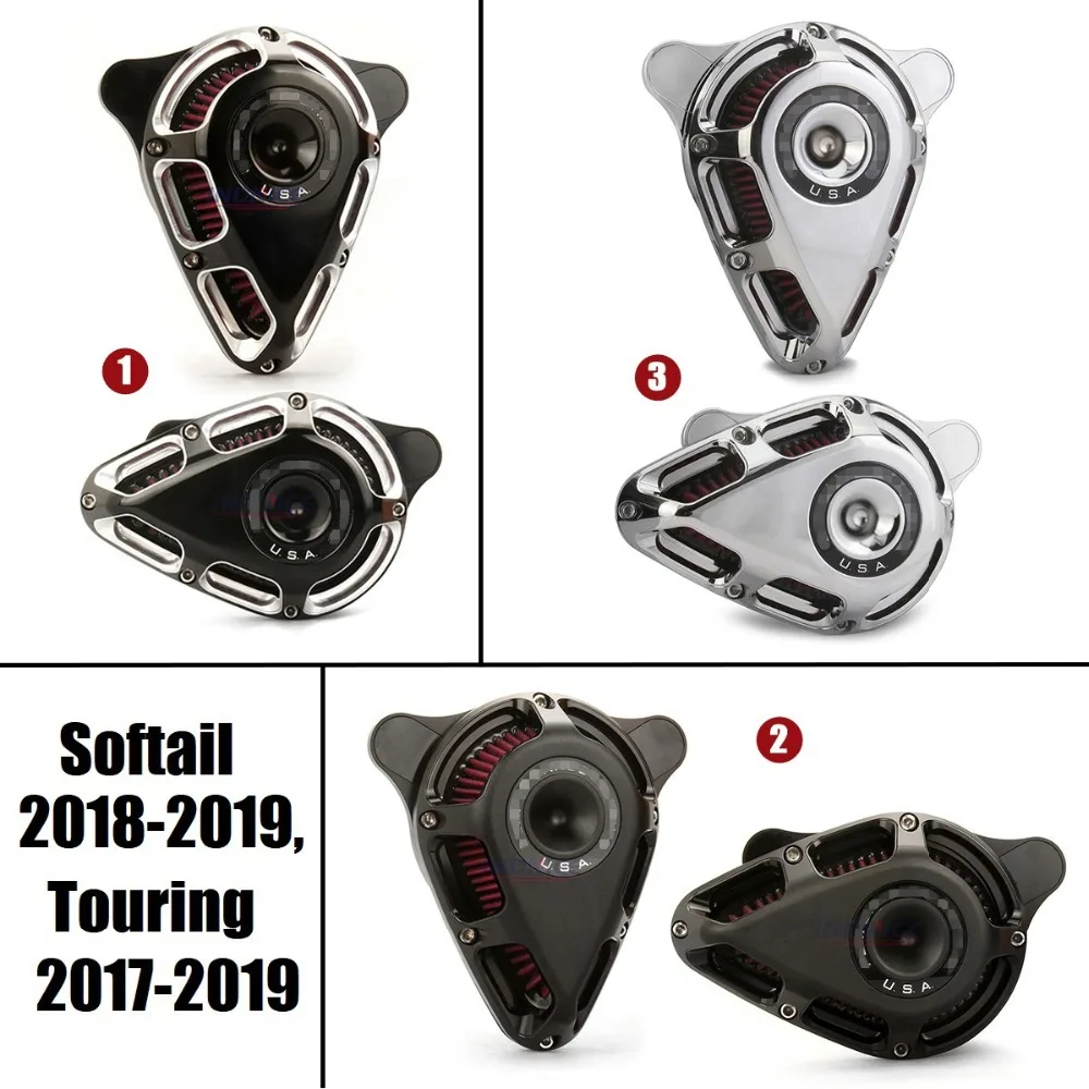 Для harley touring FLHX CVO Limited поворотный воздушный фильтр softail-19