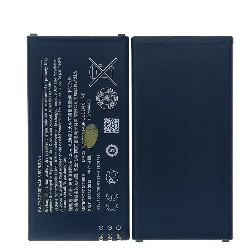 

BV-T5C Battery For Microsoft For Nokia Lumia 640 RM-1109 RM-1113 RM-1072 RM-1073 RM-1077 2500mAh High quality battery