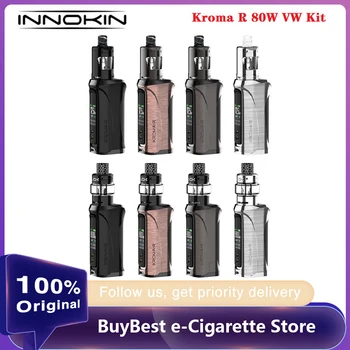 

Original Innokin Kroma R 80W VW Kit with Ajax Atomizer Tank 5ml / Zlide Atomizer Tank 4ml MTL/DTL Vape Kit VS Innokin Kroma