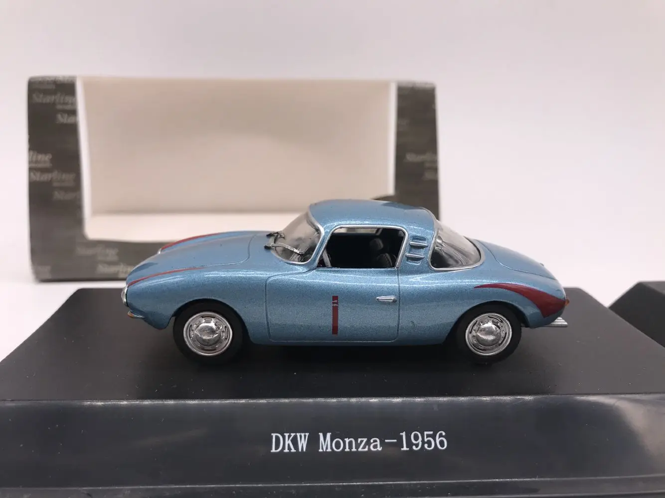 Оригинальная фабрика 1:43 DKW Monza 1956 Игрушечная машина из сплава игрушки для детей литой модельный автомобиль подарок на день рождения