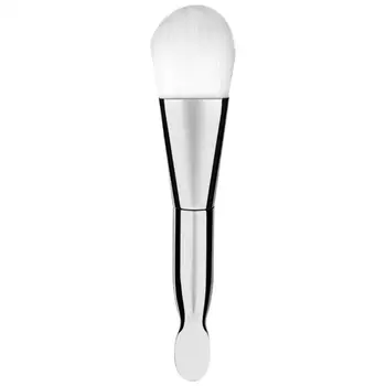 

Makeup Mask Brush Facial Mask Brushes Soft Brush Face Makeup Brush Face Cleansing Tool for Female Women Lady (Silver)