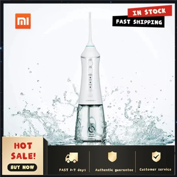 

xiaomi Youpin mijia Doctor B YMYM YF3 Portable Oral Irrigator Detachable 300Ml Water Tank English Menu IPX7 Waterproof