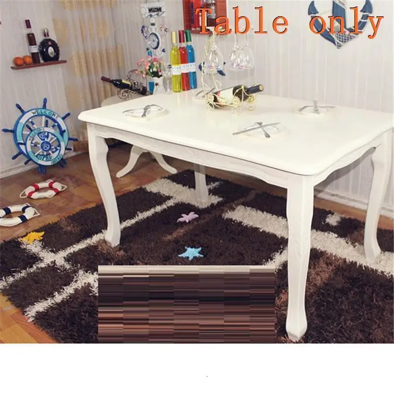 Version K Mueble Escrivaninha Eettafel A Manger модно Juego De Tisch набор деревянный европейский стол Меса комедор стол столовая - Цвет: Version K