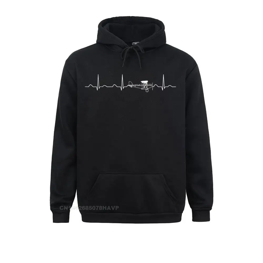Wholesale Men Sweatshirts Airplane Pilot Heartbeat Shirt Funny Cute Flying Gift__A10301 Casual Hoodies VALENTINE DAY  Sportswears Long Sleeve Airplane Pilot Heartbeat Shirt Funny Cute Flying Gift__A10301black