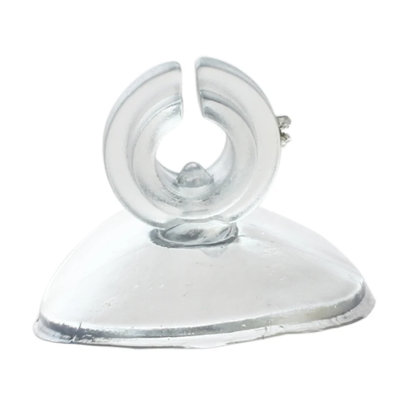 10 x аквариумные рыбки для аквариума, воздушные трубки, держатель на присосках, прозрачный пластик