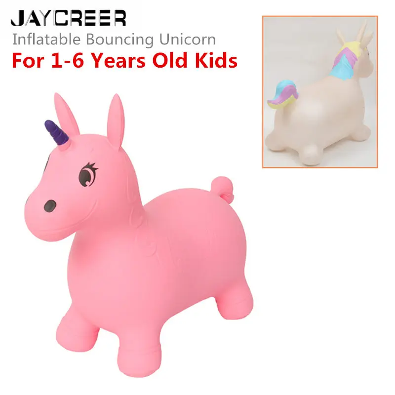 unicorn bouncy hopper
