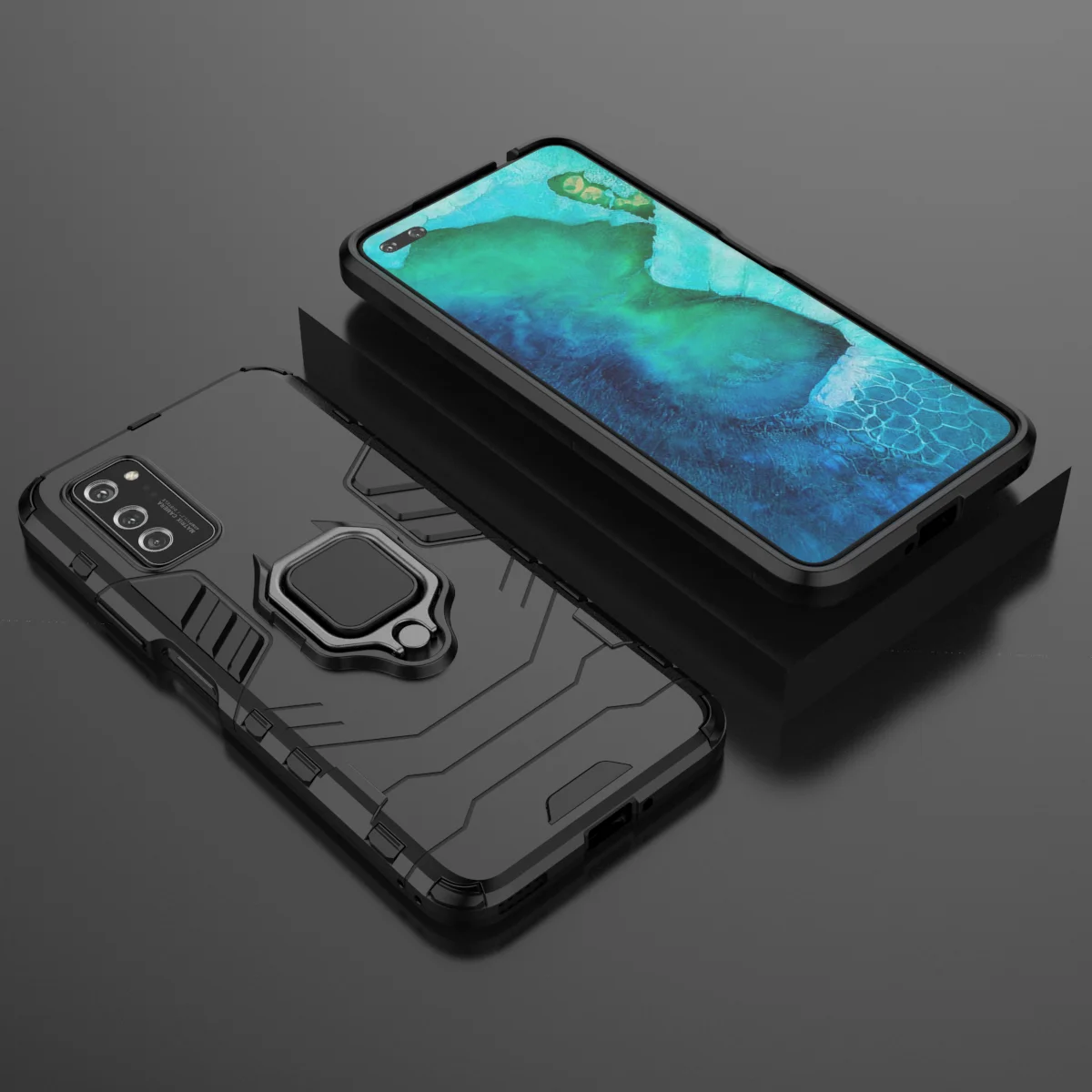 OUDINI задняя крышка с подставкой противоударный чехол для huawei Honor v30 pro Чехол для huawei Honor v30 pro Чехол