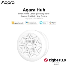 2021 aqara m1s hub gateway rgb led night light casa inteligente zigbee 3.0 trabalho com apple homekit mi casa mijia app