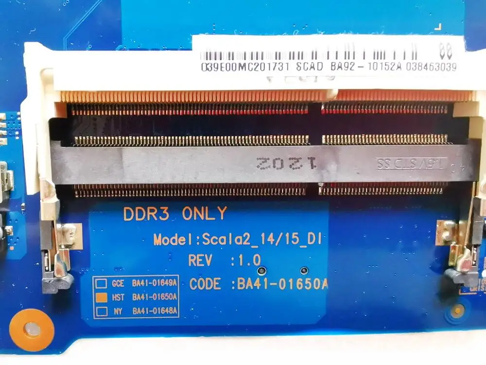 Для samsung RV415 Материнская плата ноутбука RV415 E-300 BA41-01650A BA92-10152A испытанное хорошее