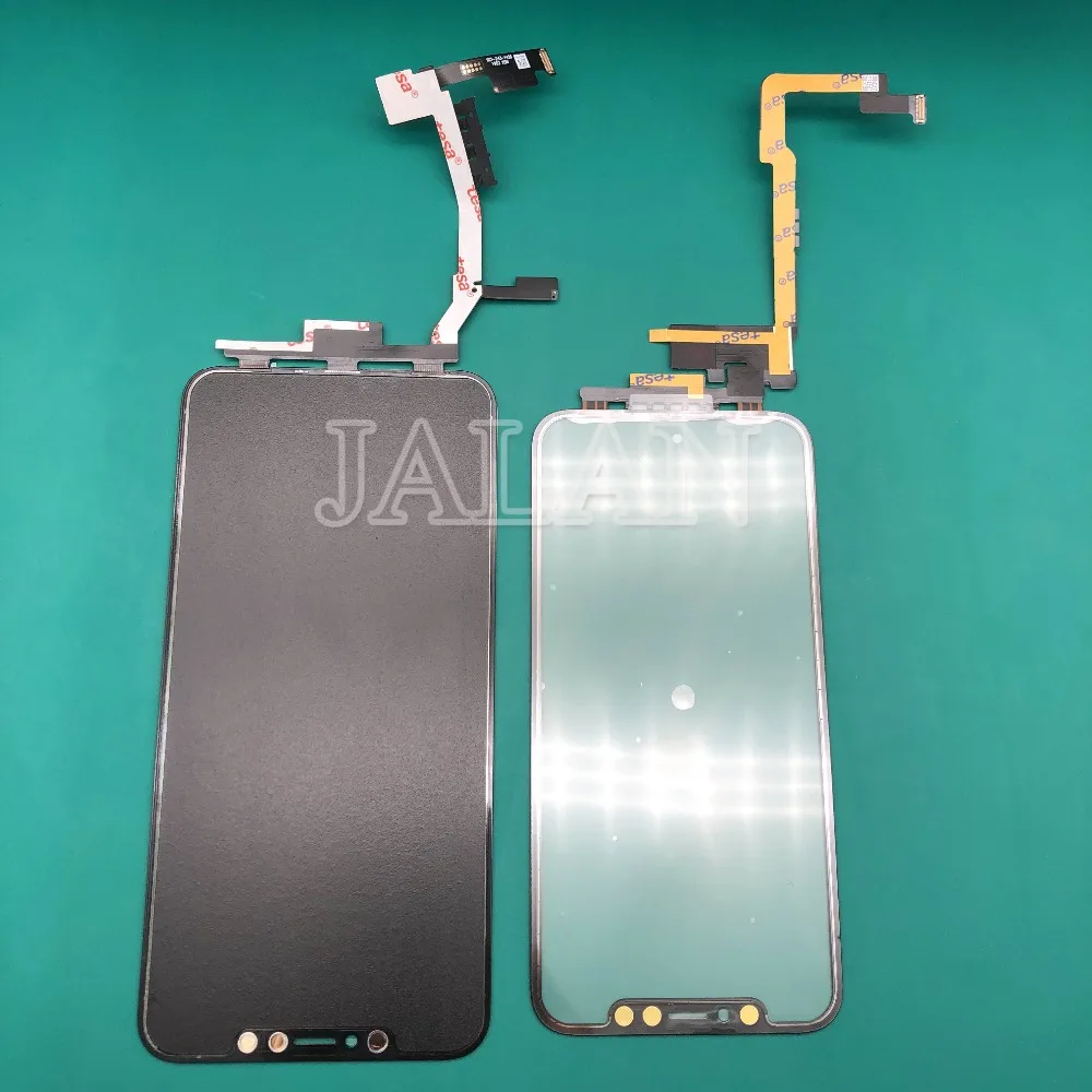 Лучшее качество lcd сенсорный экран со стеклянным экраном для телефона xs-max Передняя стеклянная панель сенсорный с гибким кабелем Замена для восстановления и ремонта