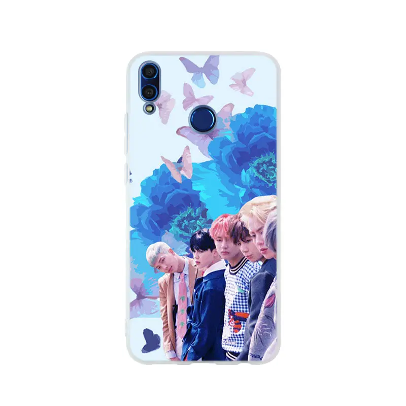 Силиконовый чехол для телефона huawei Honor 9 10 Lite 6 7 9 X 8X Max 7a pro 8a 8C V20 PLAY 10i 20i Hot Kpop Bangtan Boys Shell - Цвет: pattern 01