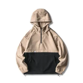 

patchwork stitching Sweatshirt Hoodies Men and women Hip Hop Funny Autumn Pullover Streetwear Hoodies Outwear Couples Clothes