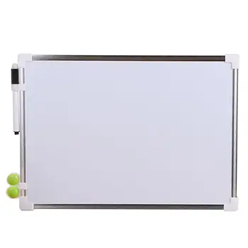 

Double-sided Magnetic Dry Erase Whiteboard White Board with Pen Magnets for Home Kichen Office Refrigerator Fridge 25x35cm