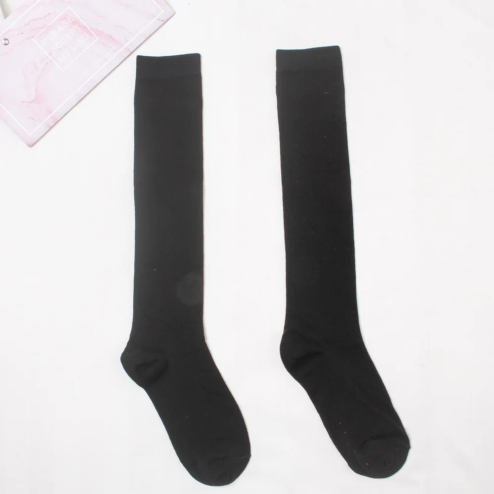 Spring And Summer New Style Shank Socks Knee Length Socks Leg Bunching Socks Shank Thigh High Socks Long Socks 2004