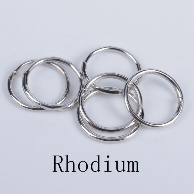 3-12mm Single Loop Open Jump Rings Diy Jewelry Making Accessories Split Rings Connectors For Jewelry Making Supplies
