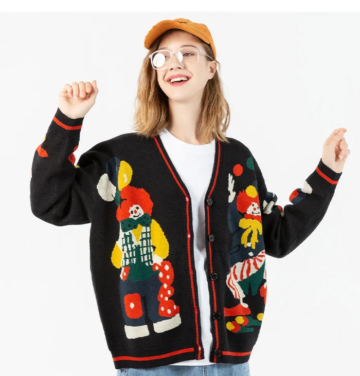 Lacible Harajuku Autumn Knitted Sweater 