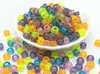 Random Colorful Clear/Fluorescent Powder Acrylic Big Hole Bucket Loose beads Accessory 100pcs/pack 9x6mm y1460 ► Photo 3/3