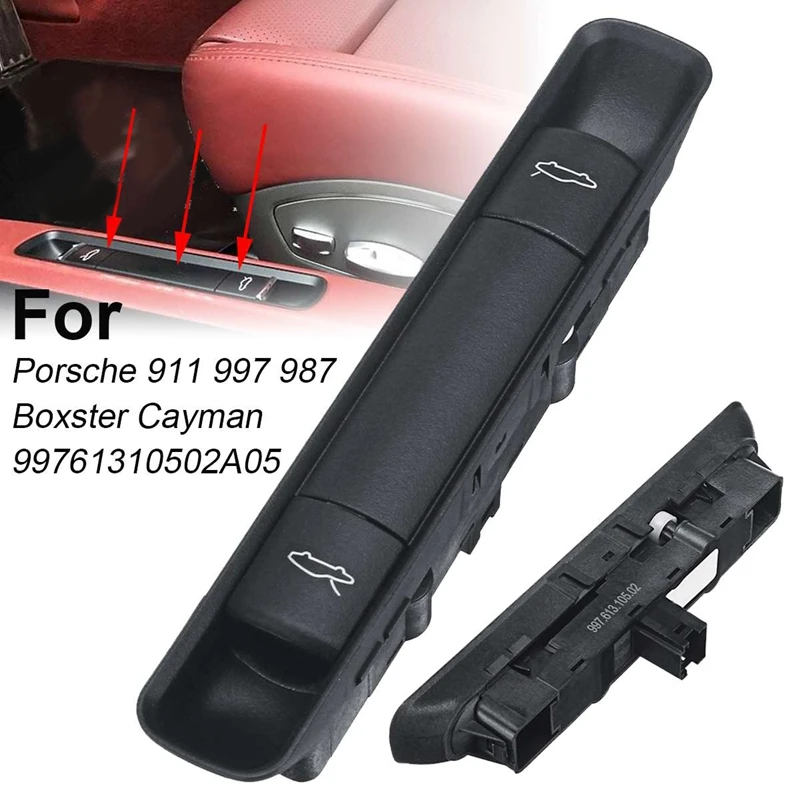 Для Porsche 997 987 Boxster Cayman 911 передний капот двигателя и Задняя Крышка багажника Переключатель запуска