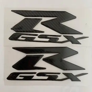 

2 pcs 3D carbon fiber For GSXR 3M sticker lOGO decal motorcycle fairing For Suzuki GSXR 600 750 1000 K1 K2 K3 K4 K5 K6 K7 K8 K9