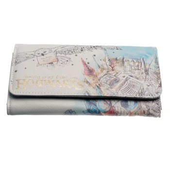 

Hogwarts Wallet Female Purse Lady Purses Phone Pocket Card Holder DFT6028