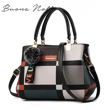 

2020 Women Bag PU Leather Handbag for Feminina Female Luxury Messenger Bag Shoulder Lady Designer Sac a Main Crossbody Totes