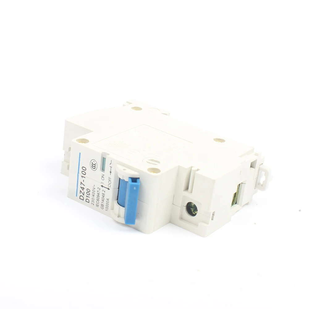 DZ47-100H 63A 80A 100A 1P AC 230 В или 400 в мини-выключатель MCB переключатель выключателя