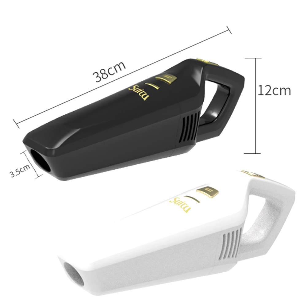 Dry Wet Mini High Power Suction Dust Collect Strong Clean Interior Home Handheld Auto Wireless Car Vacuum Cleaner Pet Hair