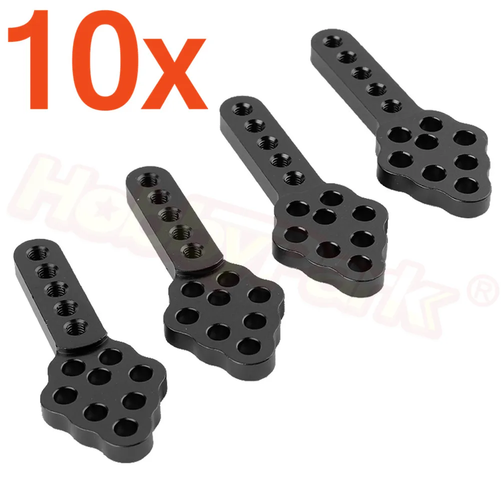 10 Sets Adjustable Aluminum Damper Shock Absorber Mount Multiple Angle For 110 Axial Scx10 Rock