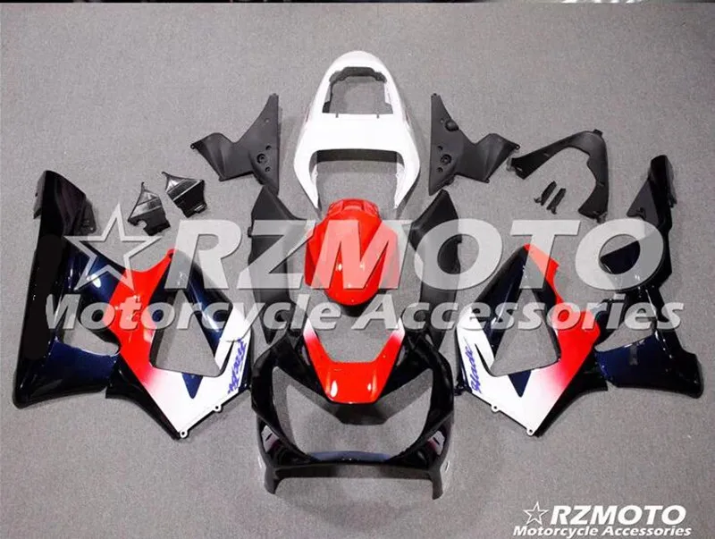 Мотоциклетный обтекатель abs Подходит для Honda CBR900RR CBR929RR 2000-2001 корпусные детали плесень красный белый ACEKITS Магазин № 0081