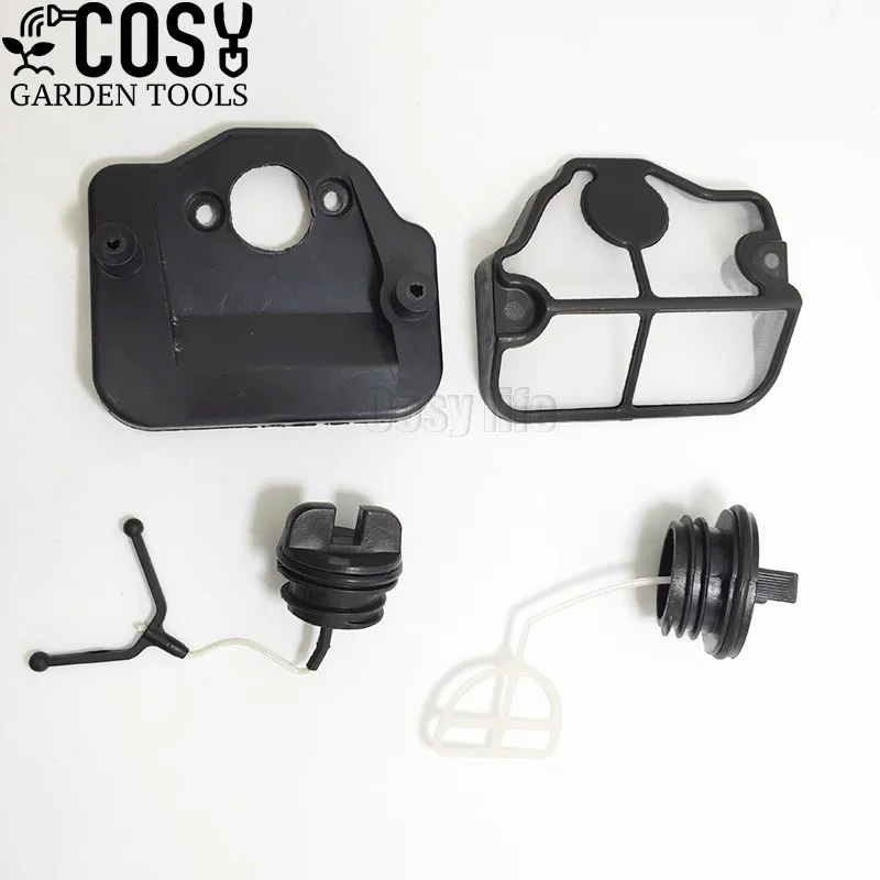 Gas Fuel Oil Cap Air Filter Kit For Husqvarna 36 41 136 137 141 142