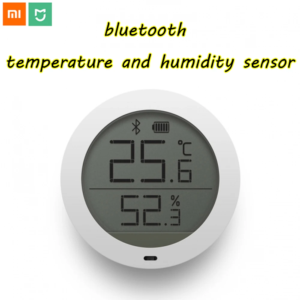 Цифровой термометр Xiaomi Mijia с LCD дисплеем Bluetooth смарт-термометр датчиком