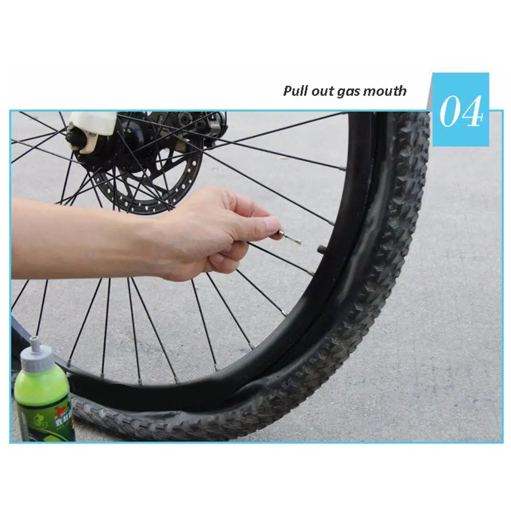 150ML Tire Fluid Tire Self-rehydration Mountain Bike Tire Sealant Machine Protection Puncture Sealant Bicycle Tire Repair Fluid