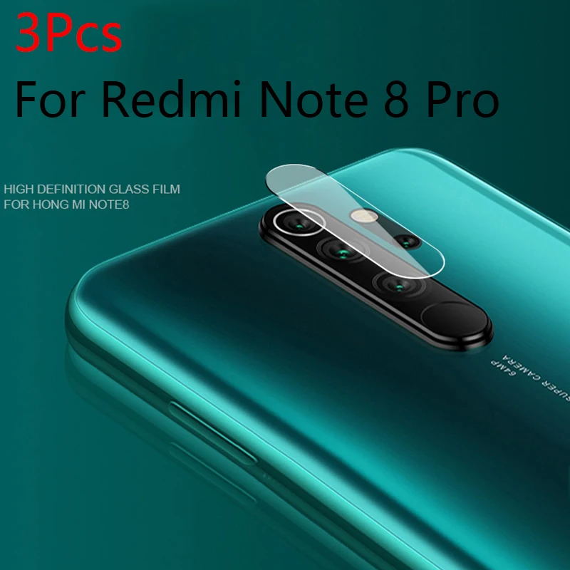 Закаленное стекло для задней камеры Xiaomi Redmi Note 8 3 шт.|Защитные стёкла и плёнки| |
