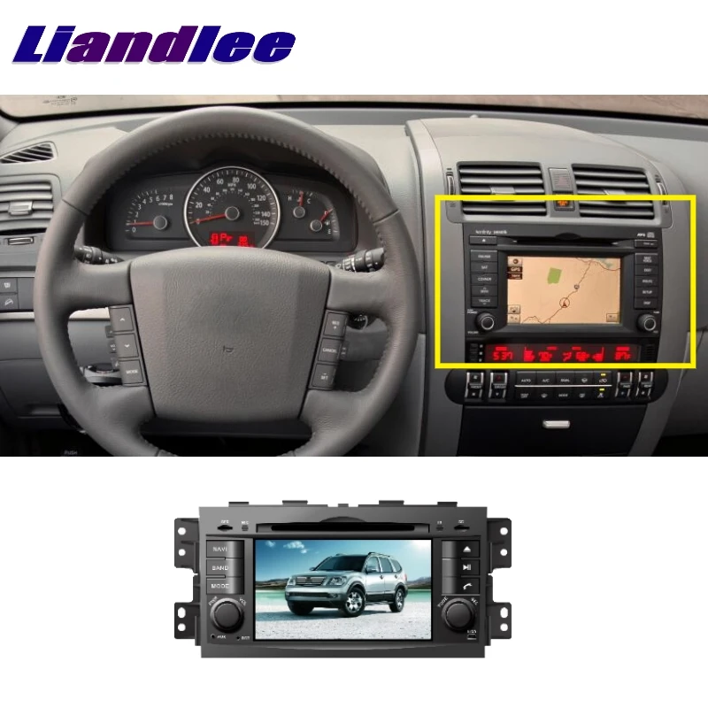 Liandlee для Kia Mohave BORREGO 2008~ LiisLee автомобильный мультимедиа, ТВ DVD gps аудио Hi-Fi радио стиль Навигация