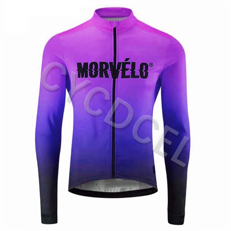 Morvelo Весенняя дышащая велосипедная одежда, одежда для велоспорта, одежда для горного велосипеда с длинным рукавом, Майо Ropa Ciclismo