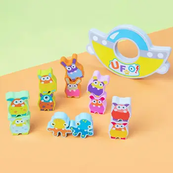 

Children Wooden Balance Game Toy Cartoon Building Kids Puzzle Toys