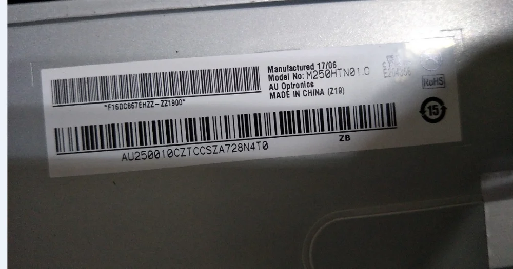 M250HTN01.0 M250HTN01.2 M250HTN01.3 M250HTN01.6 M250HTN01.7 M250HTN01.9 ламината ЖК-дисплей Экран Дисплей для Alienware AW2518HF