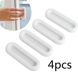 4 Card-Mounted Non-Punched Paste Window Door Handles, Multi-Purpose Door And Window Opening Auxiliary Handles
