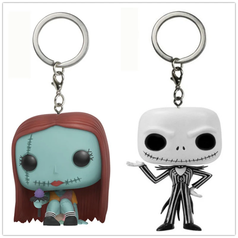 Карманный Брелок официальный Джек Скеллингтон Кошмар перед Рождеством кукла