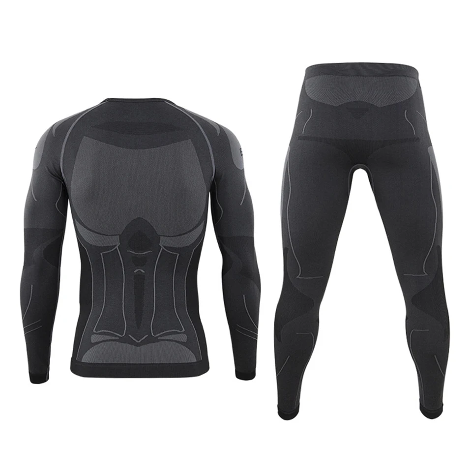 Мужское зимнее Спортивное базовое термобелье для велоспорта мужское лыж/пеших
