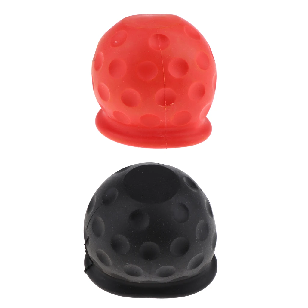 Автомобильный шар фаркопа бар буксировочная Защитная буксировочная штанга буксировочная Крышка черный+ красный