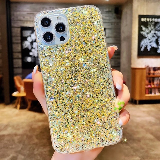 For Realme 8 C20 C20A C21 C21Y GT Narzo 30 V13 V15 5i 5 7 i C17 C11 C12 C15 X7 C2S C2 Q2 V3 V5 Pro Bling Glitter Back Cover