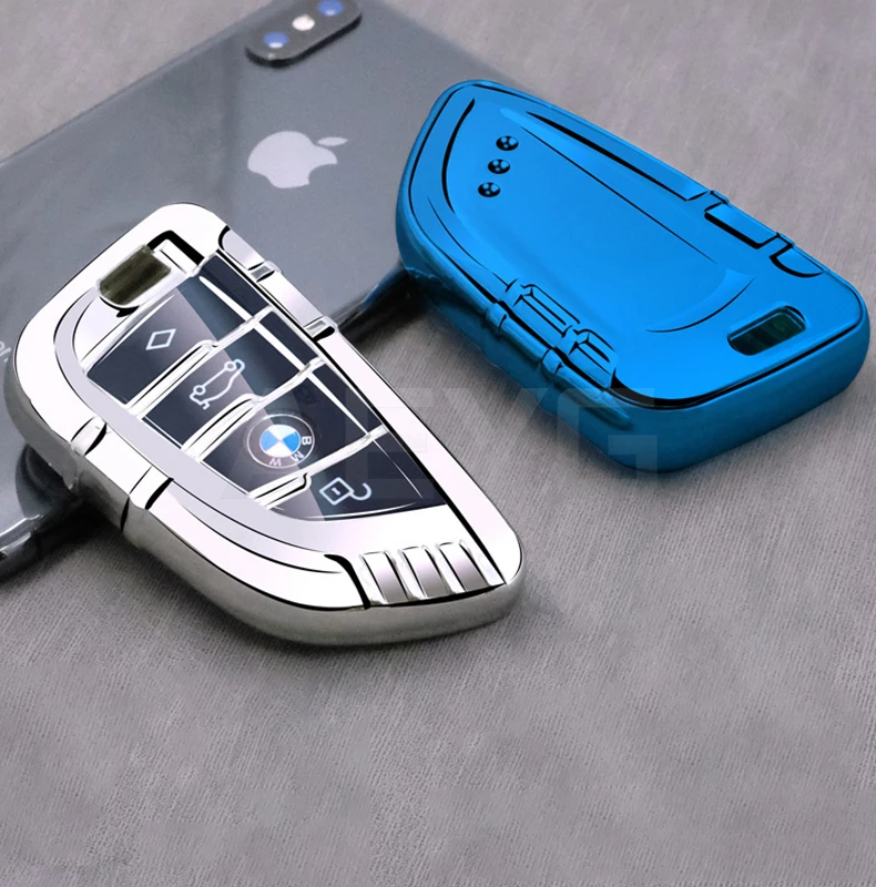 New Tpu Car Key Case Cover Shell Fob For Bmw X1 X3 X4 X5 G05 X6 F20 G20