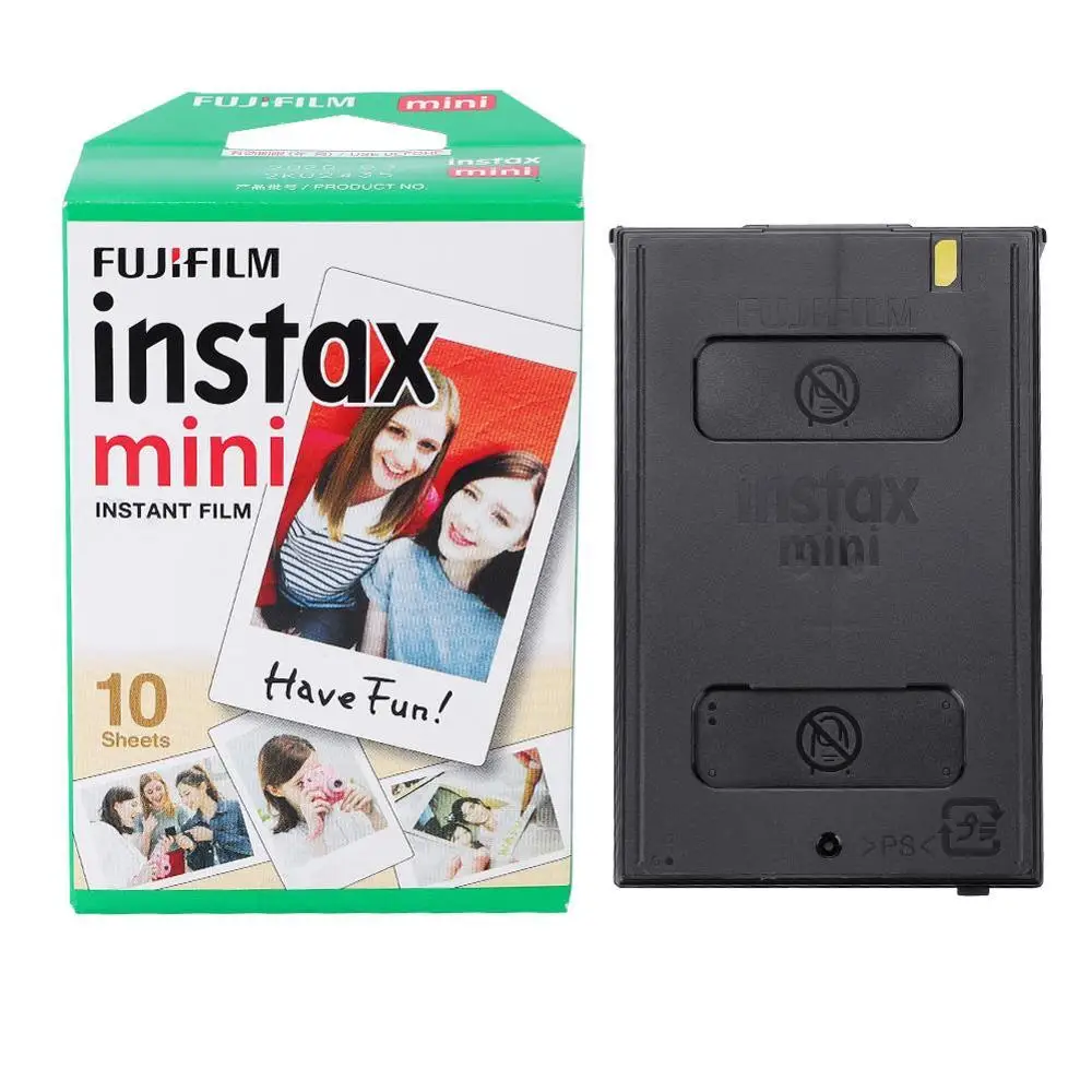 5 цветов Камера Fujifilm Instax Mini 9 мгновенная фотокамера с зеркалом для селфи мгновенная камера - Цвет: 10 sheet Photo Paper