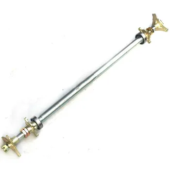 

Self-made 168CC Four-wheel Drift Kart Accessories Rear Axle Suspension Assembly Flange Seat Bearing Seat 87CM