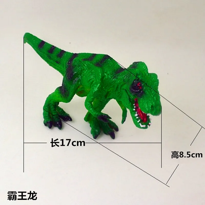 Support Plastic Pinching Called Model Dinosaur Toy Jurassic Children Cognitive Will Ring of Model Toy