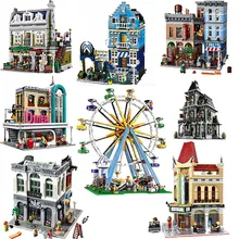 15011 СОЗДАТЕЛЬ серии детектив офис набор "Мстители" строительные блоки 2262 шт. кирпичи игрушки 10246 10247 10260 10251 10232 10231