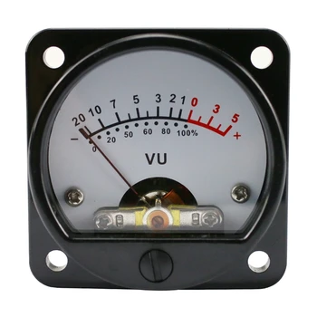 

VU Meter Panel Kit 2Pcs Analog VU Meter+Dedicated Driver Board with BackLight