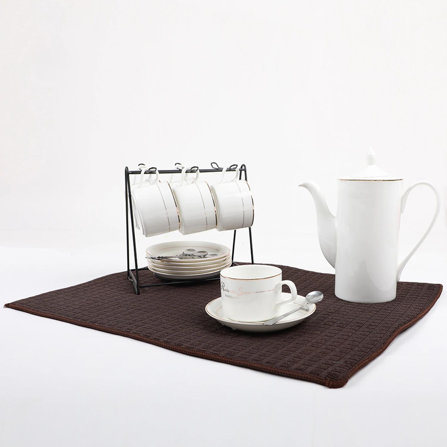 Heat-Resistant Washable Dining Table Placemats Thick Desk Pad Mat Anti-Skid Microfiber Table Mats for Home Kitchen Office Table