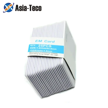 25pcs/lot 1.8mm RFID 125KHz Entry Access EM Cards ID Card RFID Card for Access Control Time Attendance 1